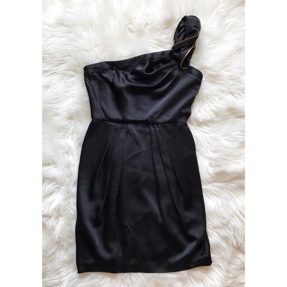 BCBGMaxAzria | Monaco Azalea Zipper Shoulder Dress - Picture 1 of 7